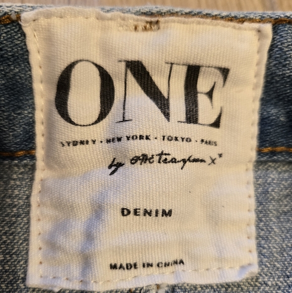 One Teaspoon 2020 Distressed Denim Skirt, 24 - Picture 8 of 15